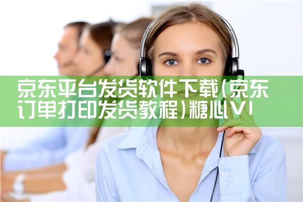 京东平台发货软件下载|糖心Vlog