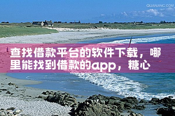 查找借款平台的软件下载|糖心Vlog
